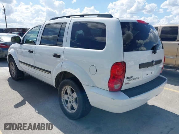2007 Dodge Durango SLT with VIN 1D8HB48P27F515290, listed as a IAAI auction lot 42466551 with 205,440 mi miles and . Bid and sale history available at DreamBid. Image 3.