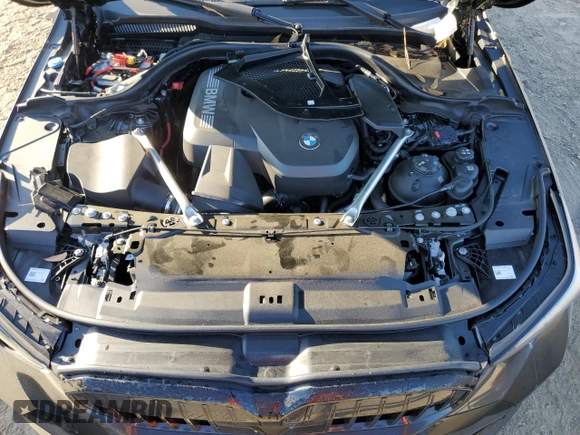 2024 BMW 5 Series 530i with VIN WBA43FJ06RCP88933, listed as a Copart auction lot 77122854 with 10,914 mi miles and Salvage Title. Bid and sale history available at carsss.com. Image 12.