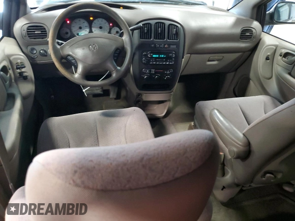 2002 Dodge Caravan EX with VIN 2B8GP74L52R545395, listed as a Copart auction lot 73594244 with 294,390 mi miles and Salvage Title. Bid and sale history available at carsss.com. Image 8.