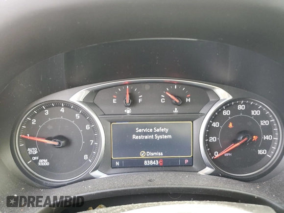 2019 GMC Terrain SLE with VIN 3GKALTEV3KL268794, listed as a Copart auction lot 49925475 with 83,843 mi miles and Salvage Title. Bid and sale history available at DreamBid. Image 9.