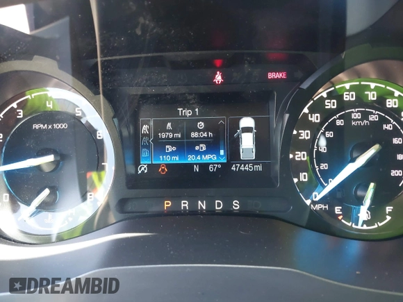 2020 Ford Ranger XL z VIN 1FTER4EH5LLA55211, wystawiony jako IAAI lot #42366006 z przebiegiem 47 445 mil mil oraz . Historia ofert i sprzedaży dostępna na DreamBid. Obrazek 7.
