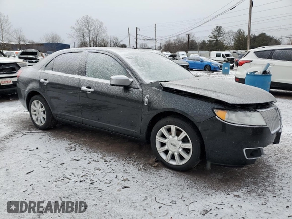 2012 Lincoln MKZ with VIN 3LNHL2GCXCR834377, listed as a Copart auction lot 45908595 with 90,218 mi miles and Salvage Title. Bid and sale history available at carsss.com. Image 4.