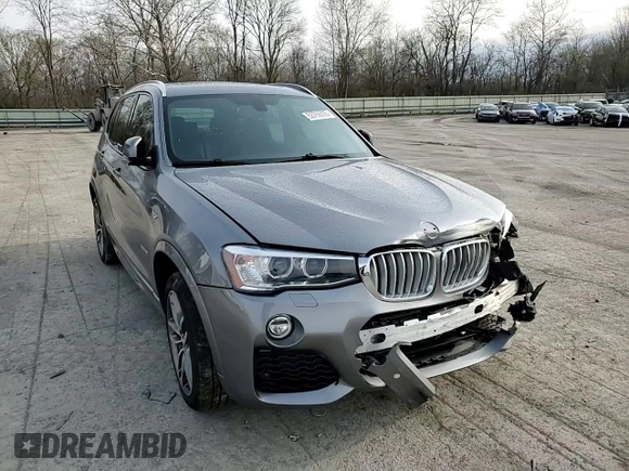 2017 BMW X3 xDrive35i with VIN 5UXWX7C58H0U40354, listed as a Copart auction lot 52769395 with 67,047 mi miles and Salvage Title. Bid and sale history available at DreamBid. Image 12.
