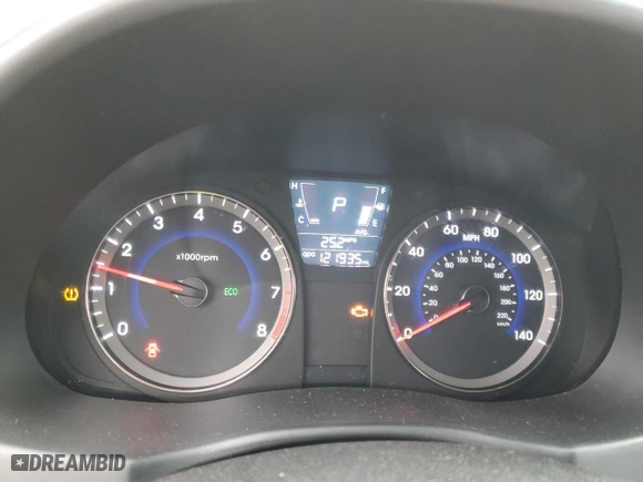 2014 Hyundai Accent GS with VIN KMHCT5AE1EU190043, listed as a Copart auction lot 53330275 with 121,935 mi miles and Clean Title. Bid and sale history available at carsss.com. Image 9.