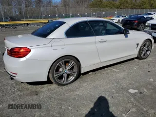 2015 BMW 4 Series 435i with VIN WBA3T3C55FP737964, listed as a Copart auction lot 45462005 with Not Provided miles and Salvage Title. Bid and sale history available at carsss.com. Image 3.