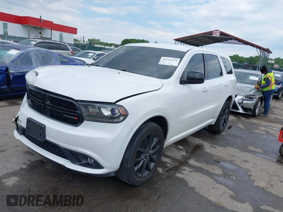 2019 Dodge Durango SXT Plus with VIN 1C4RDJAG3KC821124, listed as a IAAI auction lot 42214374 with 102,134 mi miles and . Bid and sale history available at DreamBid. Image 17.