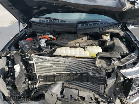 2023 Ford F-150 XL with VIN 1FTFW1ED7PFA16391, listed as a Copart auction lot 50310555 with 26,973 mi miles and Salvage Title. Bid and sale history available at carsss.com. Image 12.