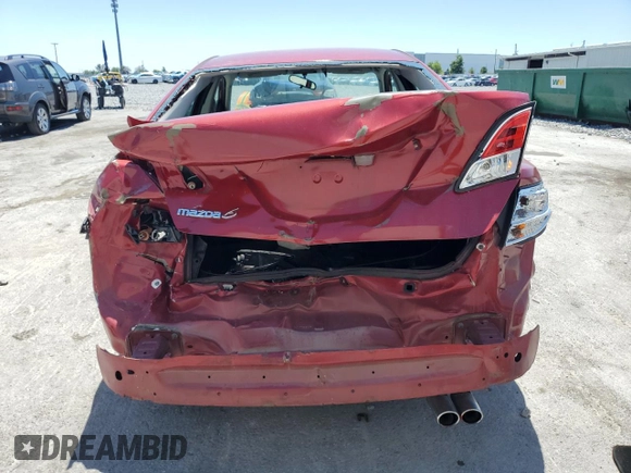 2010 Mazda 6 i Sport with VIN 1YVHZ8BH7A5M04387, listed as a Copart auction lot 53235575 with Not Provided miles and Non Repairable. Bid and sale history available at carsss.com. Image 6.