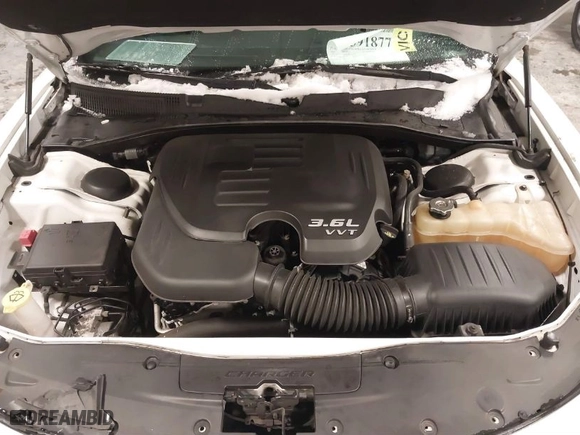 2016 Dodge Charger SXT with VIN 2C3CDXJG6GH282127, listed as a IAAI auction lot 41591877 with 82,331 mi miles. Bid and sale history available at carsss.com. Image 10.