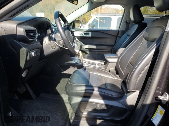 2021 Ford Explorer Limited with VIN 1FM5K8FW7MNA11379, listed as a Copart auction lot 76866794 with 48,455 mi miles and Salvage Title. Bid and sale history available at carsss.com. Image 7.