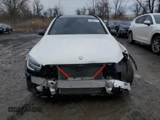 2021 Mercedes-Benz GLC with VIN W1N0G6EB8MF919412, listed as a Copart auction lot 46492315 with 47,180 mi miles and Salvage Title. Bid and sale history available at carsss.com. Image 5.