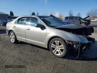 2008 Ford Fusion SEL with VIN 3FAHP08168R162423, listed as a Copart auction lot 54074115 with 0 mi miles and Salvage Title. Bid and sale history available at carsss.com. Image 4.