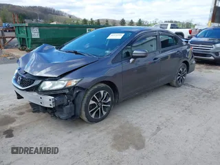 2014 Honda Civic Sedan EX with VIN 19XFB2F83EE071169, listed as a IAAI auction lot 41974108 with 73,885 mi miles. Bid and sale history available at carsss.com. Image 2.