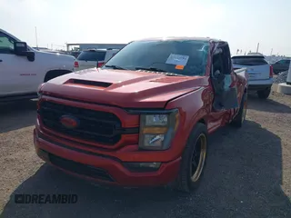 2023 Ford F-150 XL with VIN 1FTMF1C50PKD61840, listed as a IAAI auction lot 41194194 with Not Provided miles and . Bid and sale history available at carsss.com. Image 2.