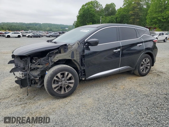 2018 Nissan Murano S z VIN 5N1AZ2MGXJN132311, wystawiony jako Copart lot #54641475 z przebiegiem 177 110 mil mil oraz Szkoda całkowita • Salvage title. Historia ofert i sprzedaży dostępna na DreamBid. Obrazek 1.
