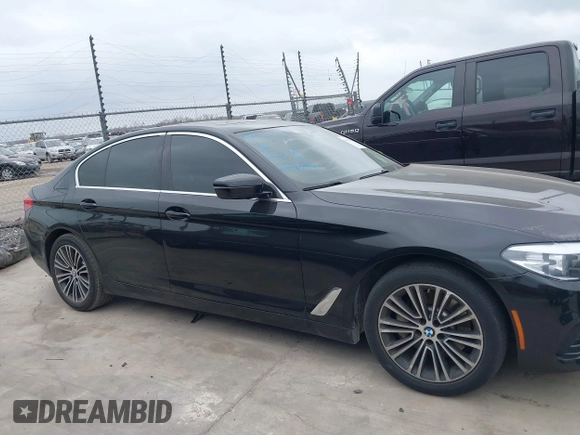 2019 BMW 5 Series 530i with VIN WBAJA5C50KWW38431, listed as a IAAI auction lot 41483263 with 94,436 mi miles. Bid and sale history available at carsss.com. Image 13.