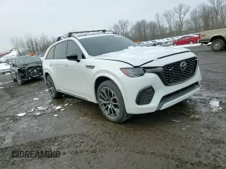 2025 Mazda CX-70 S Premium with VIN JM3KJDHCXS1110022, listed as a Copart auction lot 44897785 with 3,920 mi miles and Salvage title. Bid and sale history available at DreamBid. Image 12.