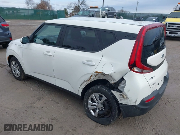 2021 Kia Soul S with VIN KNDJ23AU2M7143076, listed as a IAAI auction lot 41737738 with 57,990 mi miles and . Bid and sale history available at DreamBid. Image 3.