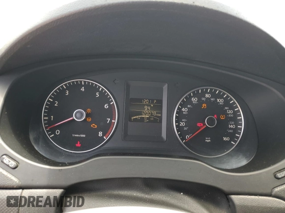 2014 Volkswagen Jetta SE with VIN 3VWD17AJ9EM366958, listed as a Copart auction lot 62948535 with 120,078 mi miles and Clean title. Bid and sale history available at DreamBid. Image 9.