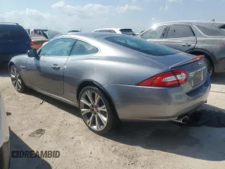 2014 Jaguar XK with VIN SAJWA4FB6ELB54004, listed as a Copart auction lot 43090565 with 0 mi miles and Non Repairable. Bid and sale history available at carsss.com. Image 2.