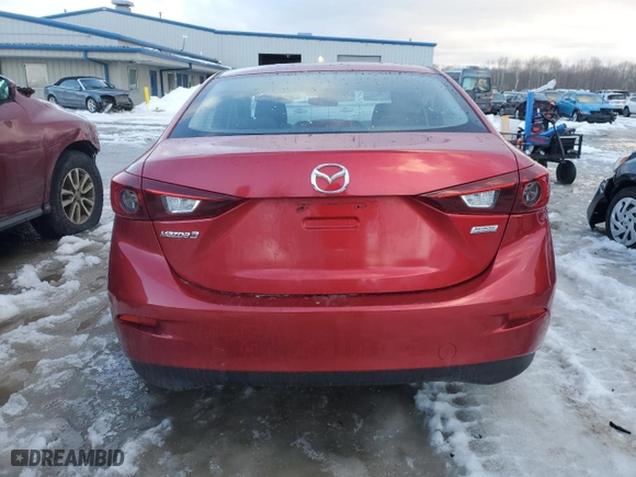2014 Mazda Mazda3 i Sport with VIN JM1BM1U72E1181839, listed as a Copart auction lot 45941375 with 52,035 mi miles and Salvage Title. Bid and sale history available at carsss.com. Image 6.