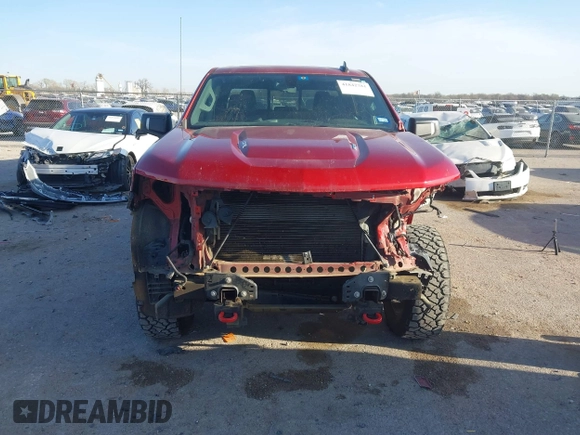 2021 Chevrolet Silverado 1500 LT Trail Boss with VIN 3GCPYFEL0MG154044, listed as a IAAI auction lot 41842781 with 102,505 mi miles and . Bid and sale history available at DreamBid. Image 12.