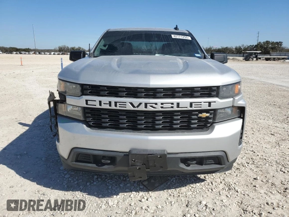 2020 Chevrolet Silverado 1500 Custom with VIN 3GCPWBEHXLG212637, listed as a Copart auction lot 42171255 with 105,055 mi miles and Salvage Title. Bid and sale history available at carsss.com. Image 5.