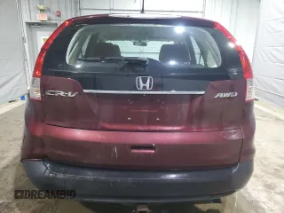 2014 Honda CR-V LX with VIN 5J6RM4H35EL041029, listed as a Copart auction lot 50498975 with 81,185 mi miles and Salvage Title. Bid and sale history available at DreamBid. Image 6.