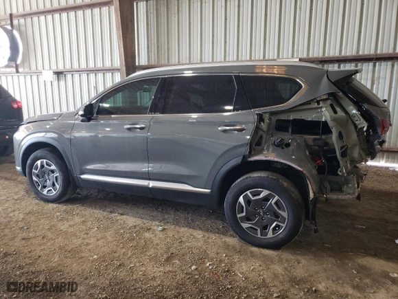 2023 Hyundai Santa Fe Hybrid Blue with VIN 5NMS2DA12PH020892, listed as a Copart auction lot 65989974 with NaN miles and Salvage Title. Bid and sale history available at carsss.com. Image 2.