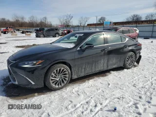 2024 Lexus ES 350 Ultra Luxury with VIN 58AFZ1B1XRU172705, listed as a Copart auction lot 45156825 with 9,600 mi miles and Salvage title. Bid and sale history available at DreamBid. Image 1.