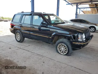 1994 Jeep Grand Cherokee Limited with VIN 1J4GZ78S5RC304501, listed as a Copart auction lot 64632335 with 184,333 mi miles and Salvage title. Bid and sale history available at DreamBid. Image 4.