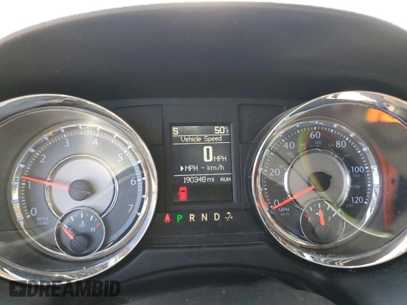 2015 Chrysler Town & Country Touring L with VIN 2C4RC1CG9FR674143, listed as a Copart auction lot 53253525 with 190,348 mi miles and Clean Title. Bid and sale history available at DreamBid. Image 9.