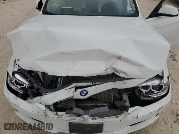 2015 BMW 3 Series 320i with VIN WBA3B1G55FNT64017, listed as a Copart auction lot 50807865 with 46,703 mi miles and Salvage Title. Bid and sale history available at carsss.com. Image 11.