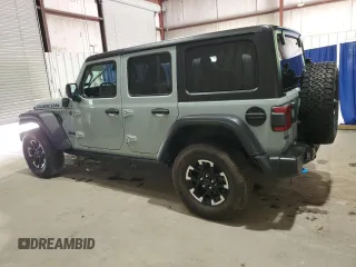 2024 Jeep Wrangler Rubicon with VIN 1C4RJXR67RW293197, listed as a Copart auction lot 59886995 with Not provided miles and Salvage title. Bid and sale history available at DreamBid. Image 2.