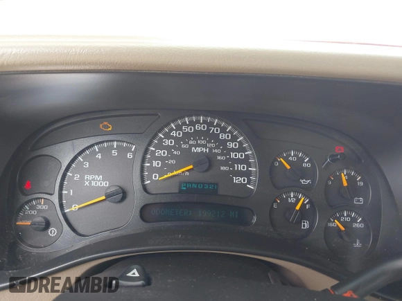 2005 Chevrolet Silverado 1500HD LT with VIN 1GCGC13U65F843456, listed as a IAAI auction lot 42059998 with 199,212 mi miles and . Bid and sale history available at DreamBid. Image 7.