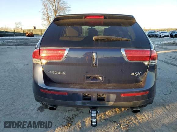 2012 Lincoln MKX with VIN 2LMDJ6JK8CBL14032, listed as a Copart auction lot 88640105 with 153,178 mi miles and Clean Title. Bid and sale history available at carsss.com. Image 6.