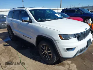 2017 Jeep Grand Cherokee Limited with VIN 1C4RJFBG2HC755095, listed as a IAAI auction lot 41489431 with 128,735 mi miles. Bid and sale history available at carsss.com. Image 1.