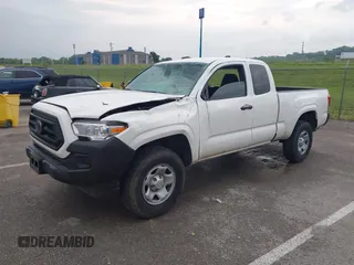 2023 Toyota Tacoma SR with VIN 3TYRX5GN7PT075078, listed as a IAAI auction lot 42421462 with 35,255 mi miles and . Bid and sale history available at DreamBid. Image 2.