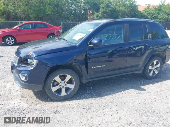 2016 Jeep Compass High Altitude with VIN 1C4NJDEBXGD671389, listed as a IAAI auction lot 42275577 with 129,609 mi miles and . Bid and sale history available at DreamBid. Image 6.
