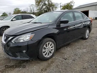 2019 Nissan Sentra SV with VIN 3N1AB7AP4KL605618, listed as a Copart auction lot 51508245 with 89,136 mi miles and Salvage Title. Bid and sale history available at DreamBid. Image 1.