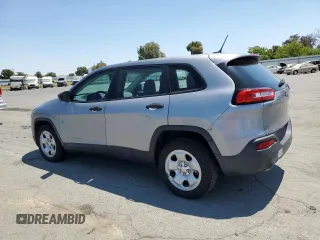 2015 Jeep Cherokee Sport с VIN 1C4PJLABXFW573085, выставлен на аукционе Copart как лот 65019735 с пробегом 78 181 миль миль и Чистый • Clean title. История ставок и продаж доступна на DreamBid. Изображение 2.
