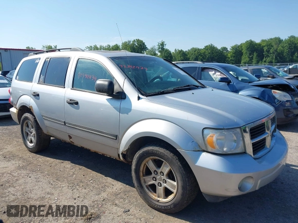 2008 Dodge Durango SLT with VIN 1D8HB48N18F144963, listed as a IAAI auction lot 42592939 with 172,283 mi miles and . Bid and sale history available at DreamBid. Image 1.