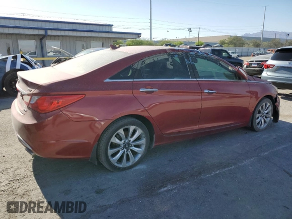 2011 Hyundai Sonata Limited with VIN 5NPEC4AB8BH230766, listed as a Copart auction lot 54589215 with 195,037 mi miles and Salvage Title. Bid and sale history available at DreamBid. Image 3.
