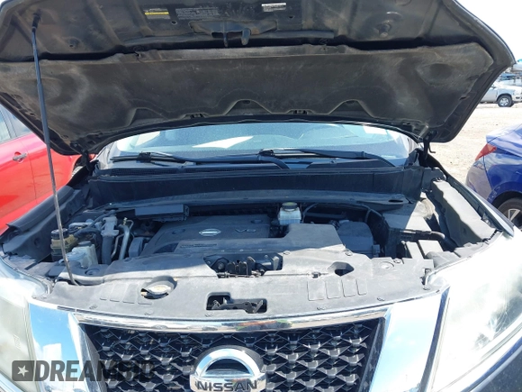 2014 Nissan Pathfinder S z VIN 5N1AR2MM5EC612389, wystawiony jako IAAI lot #42282431 z przebiegiem 73 327 mil mil oraz . Historia ofert i sprzedaży dostępna na DreamBid. Obrazek 10.