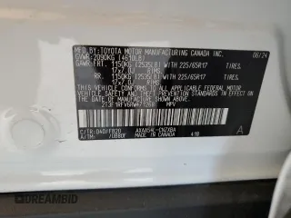 2024 Toyota RAV4 LE with VIN 2T3F1RFV6RW471268, listed as a Copart auction lot 60220465 with 18,457 mi miles and Salvage title. Bid and sale history available at DreamBid. Image 14.