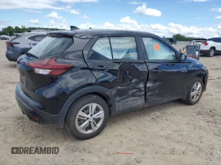 2022 Nissan Kicks S z VIN 3N1CP5BV4NL476120, wystawiony jako Copart lot #56329515 z przebiegiem 110 890 mil mil oraz Szkoda całkowita • Salvage title. Historia ofert i sprzedaży dostępna na DreamBid. Obrazek 3.