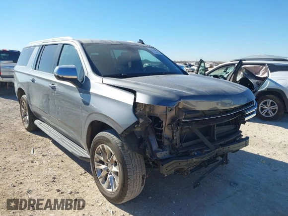 2022 Chevrolet Suburban Premier with VIN 1GNSKFKD0NR185277, listed as a IAAI auction lot 41636887 with 85,009 mi miles. Bid and sale history available at carsss.com. Image 1.