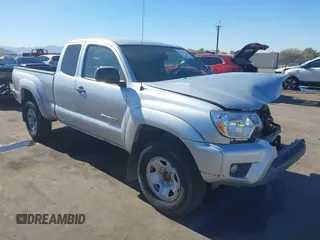 2012 Toyota Tacoma PreRunner with VIN 5TFTU4GN0CX025437, listed as a IAAI auction lot 41411584 with 166,594 mi miles and . Bid and sale history available at DreamBid. Image 1.