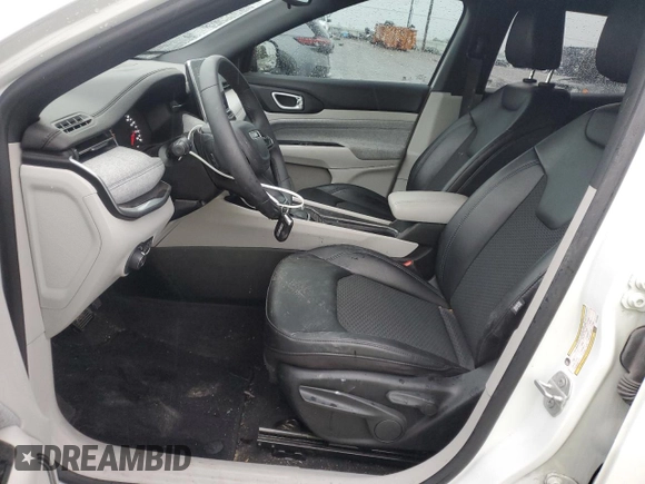 2023 Jeep Compass Latitude with VIN 3C4NJDBN4PT512845, listed as a Copart auction lot 55153135 with 52,410 mi miles and Salvage title. Bid and sale history available at DreamBid. Image 7.