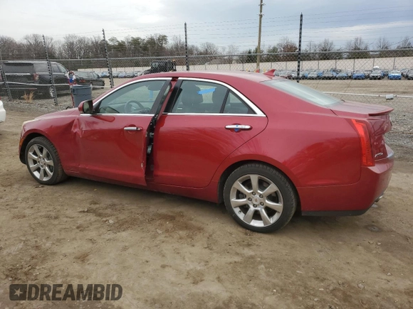 2013 Cadillac ATS Luxury with VIN 1G6AH5S36D0121285, listed as a Copart auction lot 43907465 with 53,847 mi miles and Clean Title. Bid and sale history available at carsss.com. Image 2.